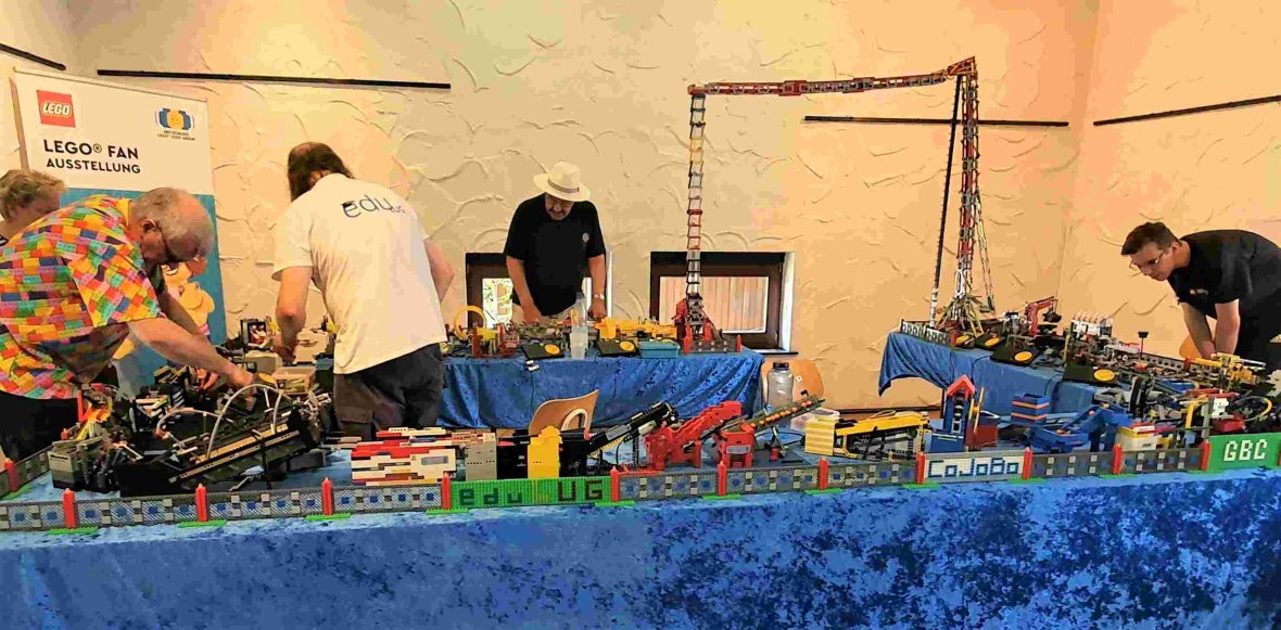 Lego: Great Ball Contraption – rund 18 Meter lang geht’s hoch und runter. (Foto: Gemeinde Wachtberg/mf)