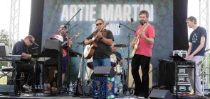 Artie Martin & Band. (Foto: Gemeinde Wachtberg/mf)
