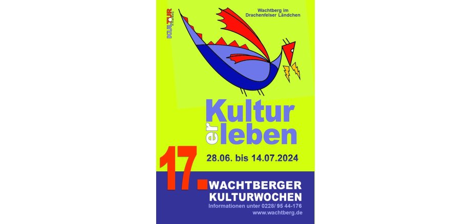 17. Wachtberger Kulturwochen (Plakat)