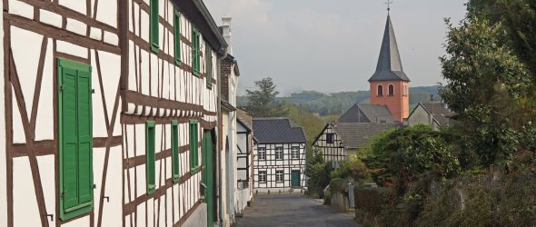Straße in Oberbachem