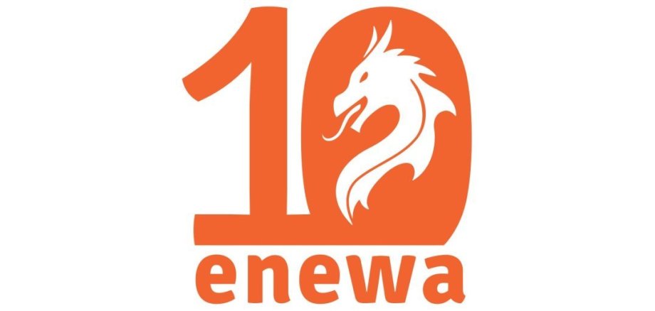 enewa (Logo: 10 Jahre) 
