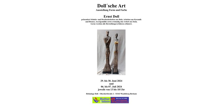 Doll'sche ART: Handgemacht (Plakat)