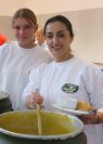 Henseler Hof – leckere Kürbissuppe vom Team der „Grünen Gans“. (Foto: Gemeinde Wachtberg/mm)