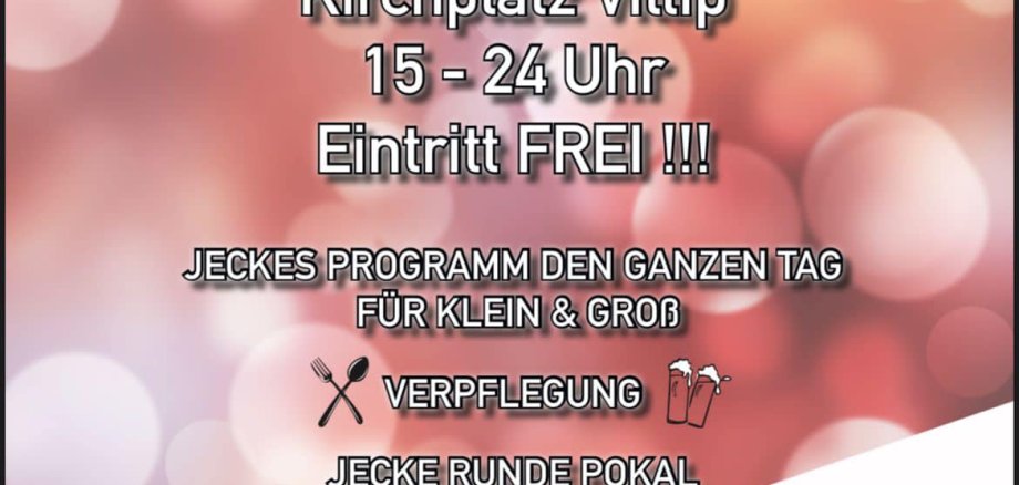 KG Rot-Weiß Villip: Sommerfest am 12.08.2023 (Plakat)